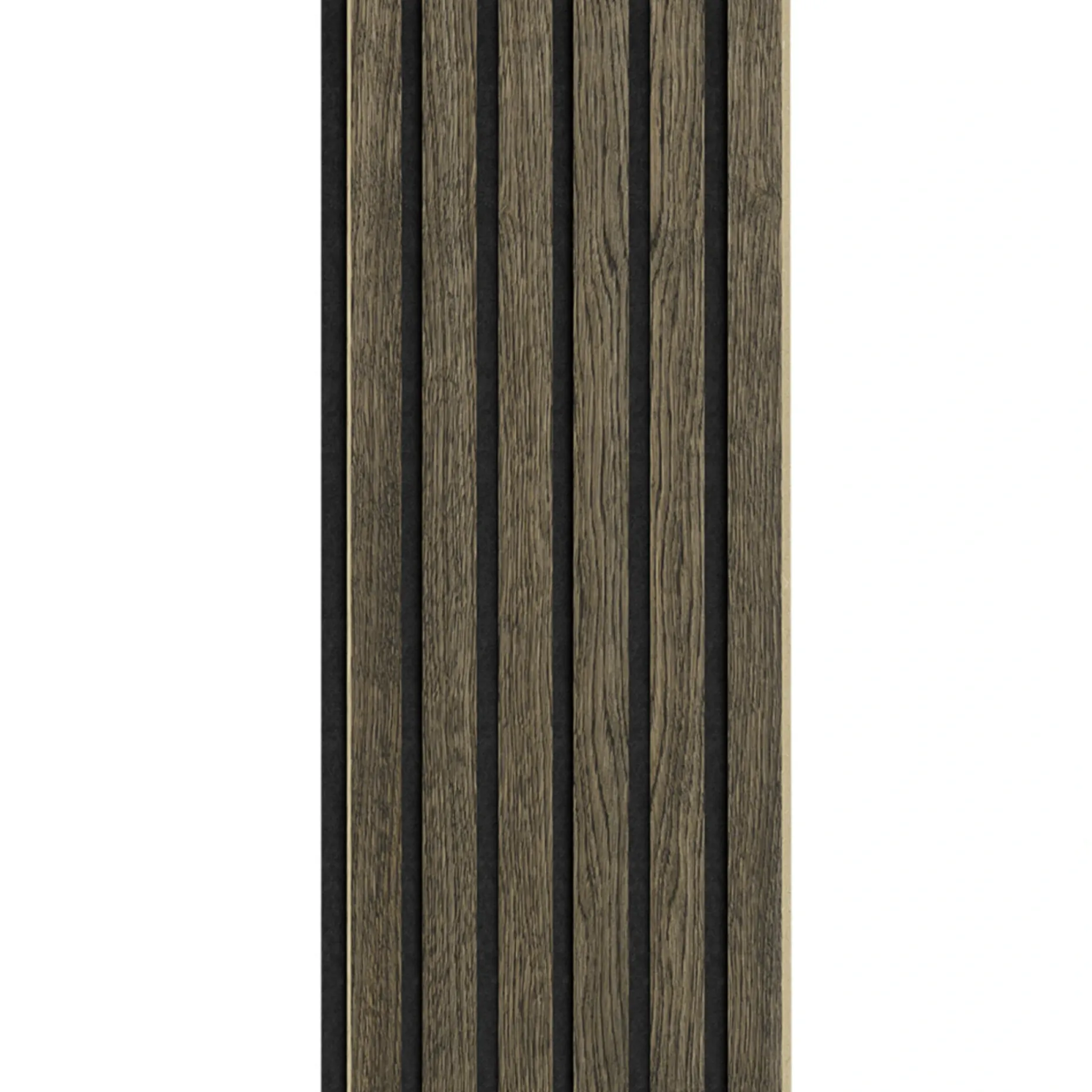 I-WOOD AKUSTIKPANEL EG SORT OLIE 16 X 300 X 2400 MM