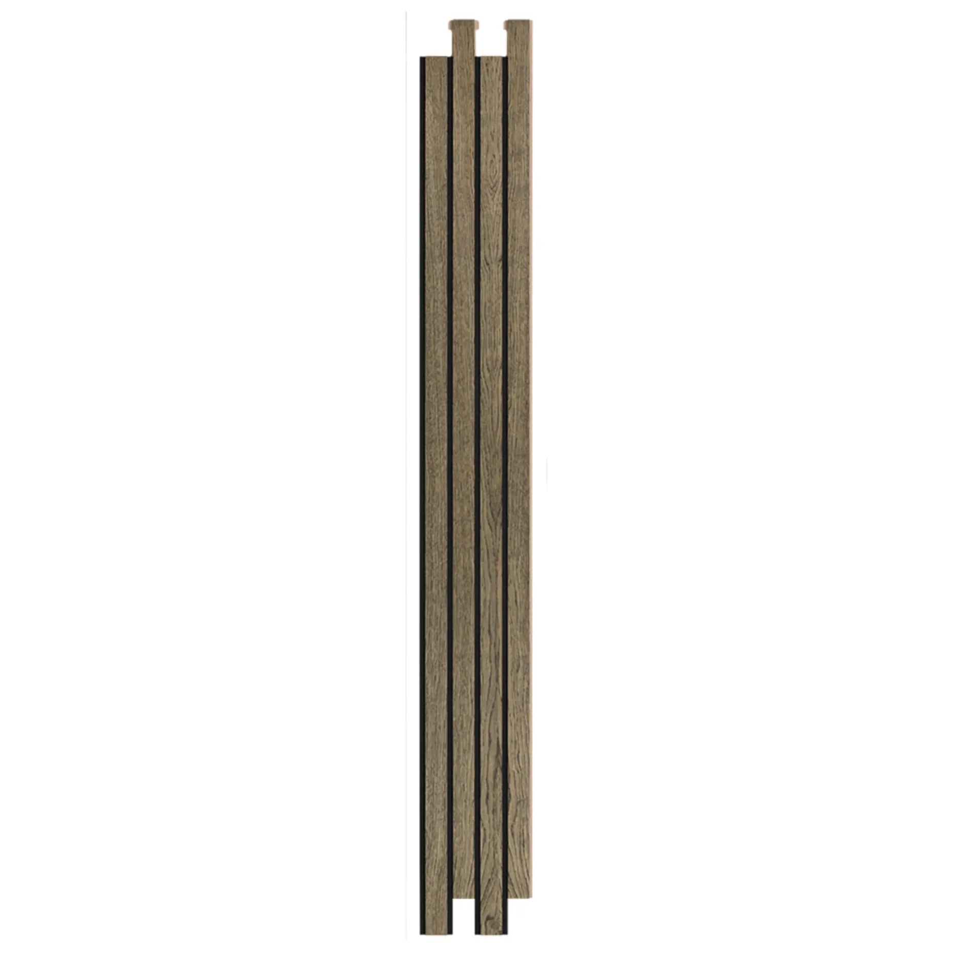 I-WOOD AKUSTIKPANEL EG SORT OLIE 16 X 300 X 2400 MM