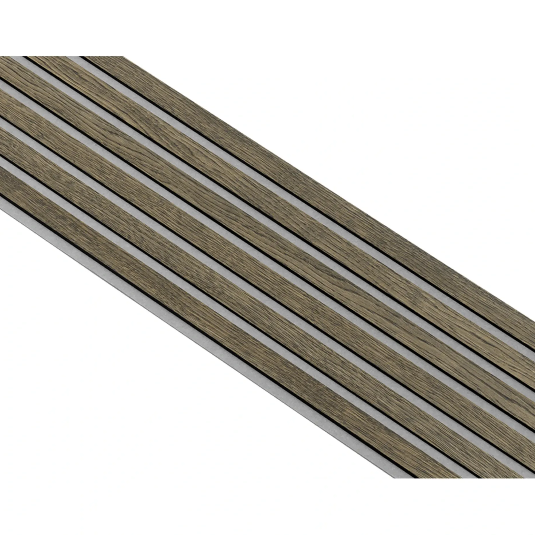 I-WOOD AKUSTIKPANEL EG SORT OLIE 17 X 300 X 2400 MM