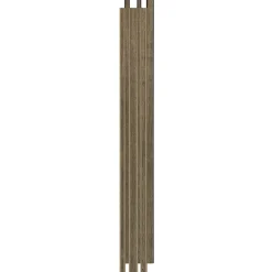 I-WOOD AKUSTIKPANEL EG SORT OLIE 17 X 300 X 2400 MM