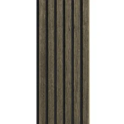 I-WOOD AKUSTIKPANEL EG SORT OLIE 16 X 300 X 2400 MM