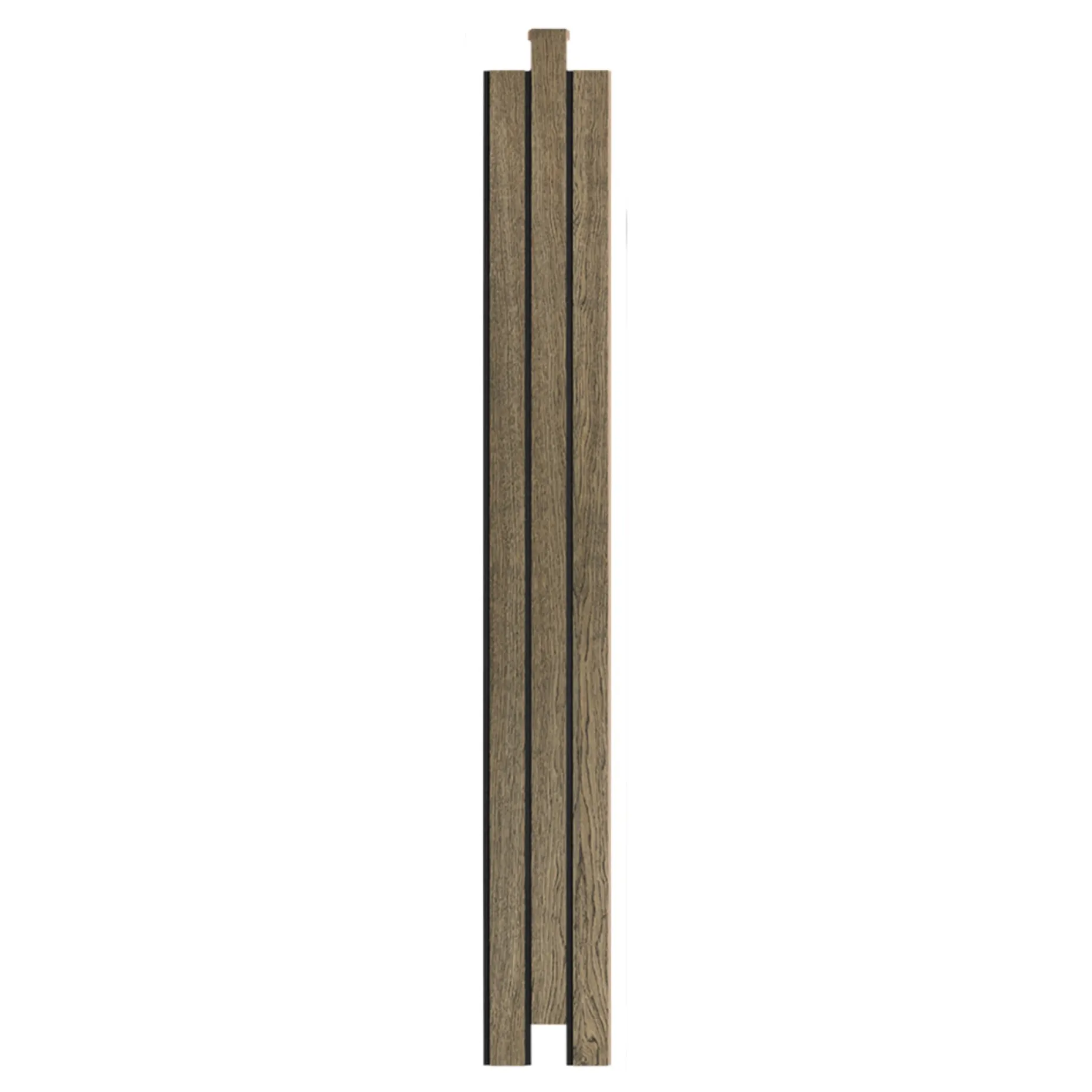 I-WOOD AKUSTIKPANEL EG SORT OLIE 16 X 300 X 2400 MM