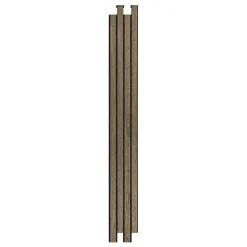 I-WOOD AKUSTIKPANEL EG SORT OLIE 17 X 300 X 2400 MM