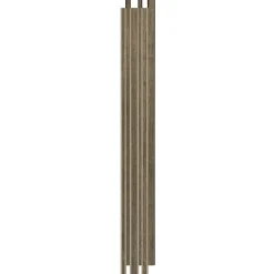 I-WOOD AKUSTIKPANEL EG SORT OLIE 17 X 300 X 2400 MM