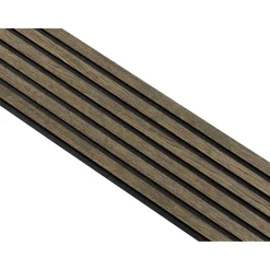 I-WOOD AKUSTIKPANEL EG SORT OLIE 17 X 300 X 2400 MM