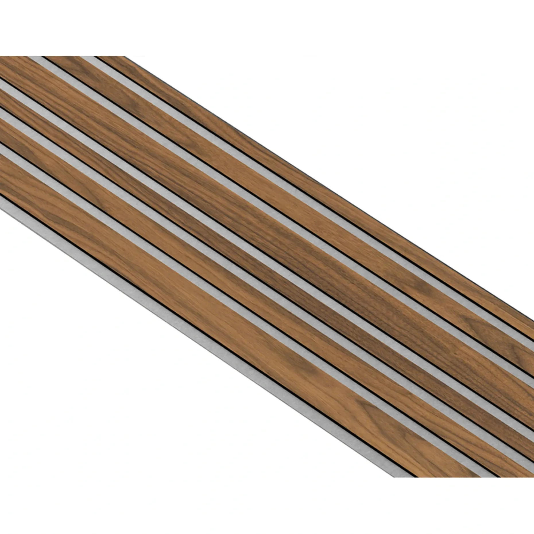 I-WOOD AKUSTIKPANEL VALNØD 17 X 300 X 2400 MM
