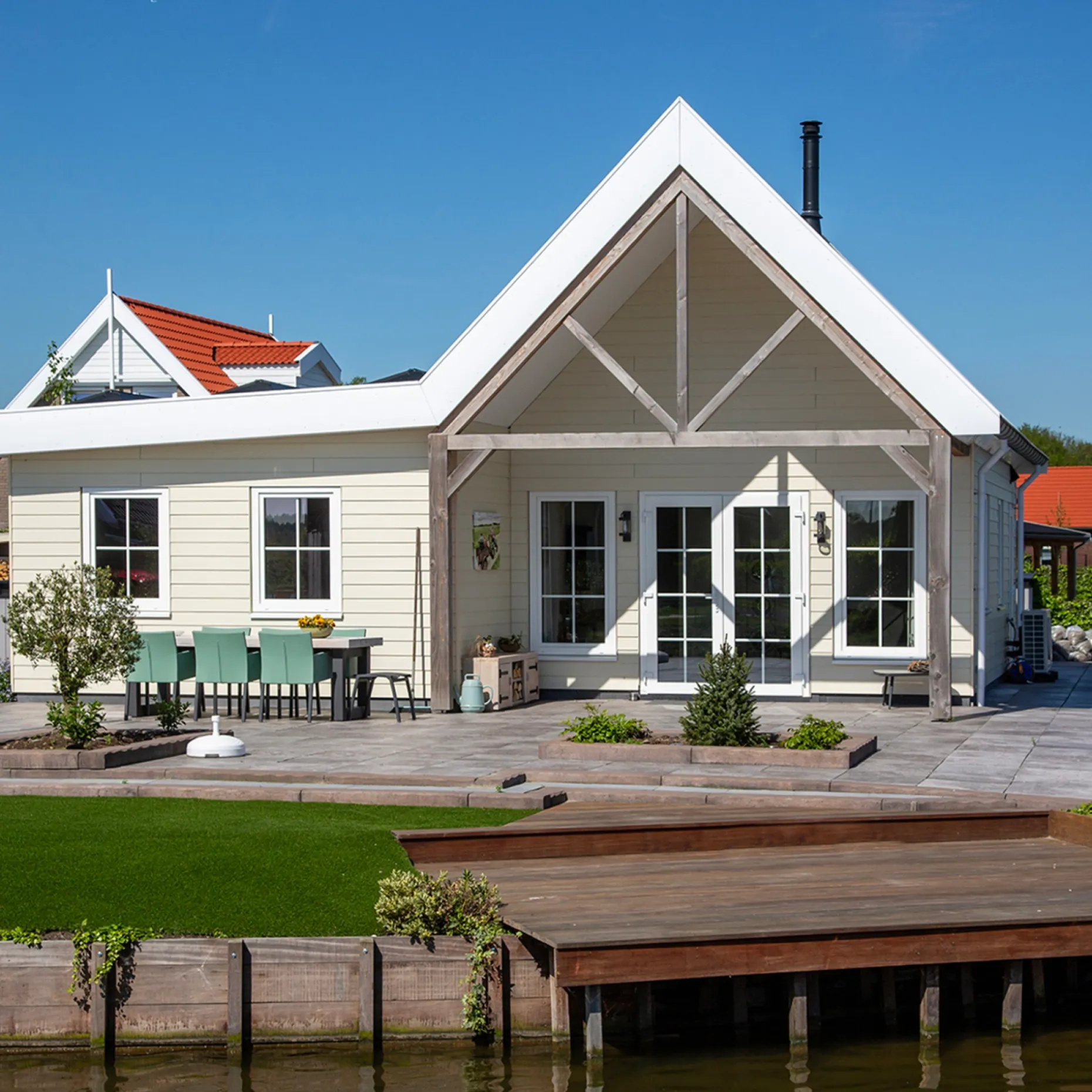 JAMES HARDIE TRÆSTRUKTUR HARDIEPLANK 8 X 180 X 3600 MM CREME