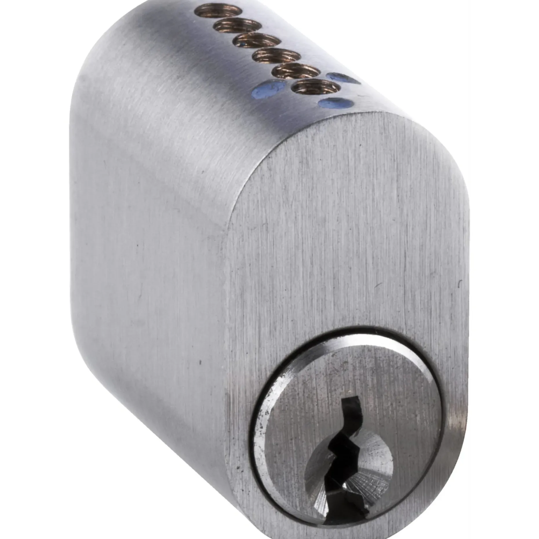 JASA OVAL CYLINDER 6-STIFT SØLV 1 SÆT