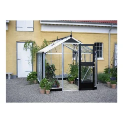JULIANA COMPACT EKSKL. SOKKEL DRIVHUS 10 MM POLY ALUMINIUM 5 M²