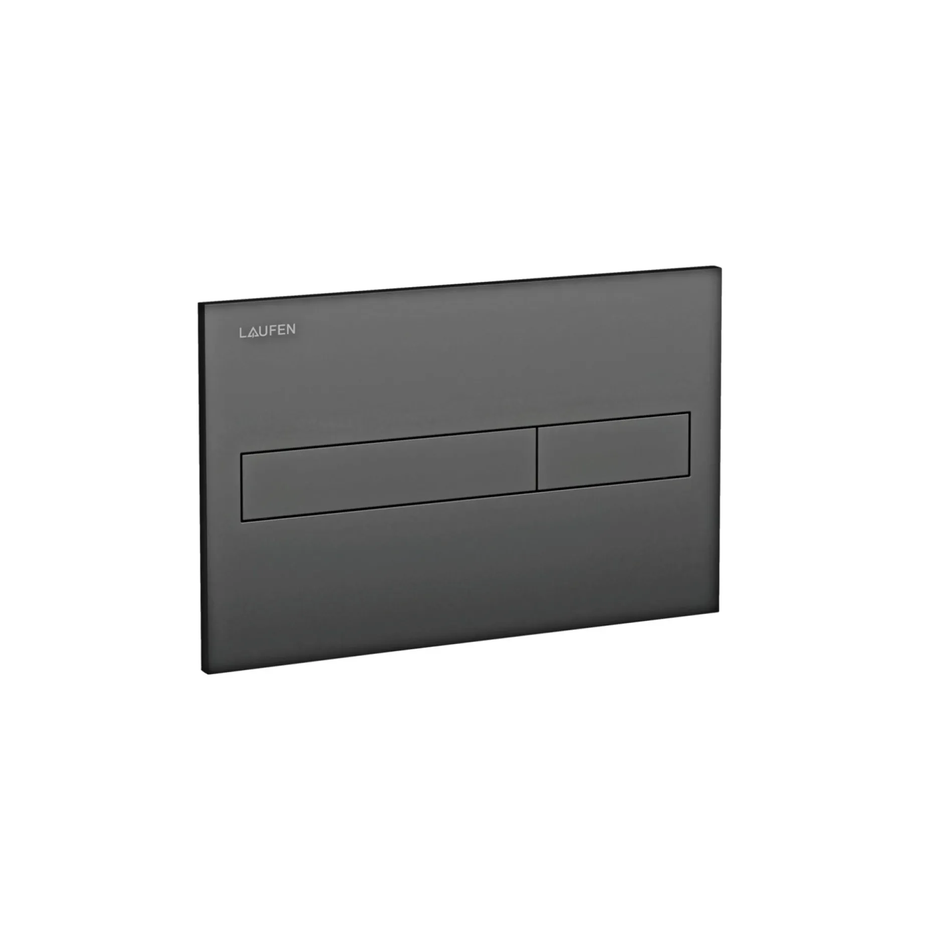 LAUFEN AW1 BETJENINGSPLADE MAT SORT