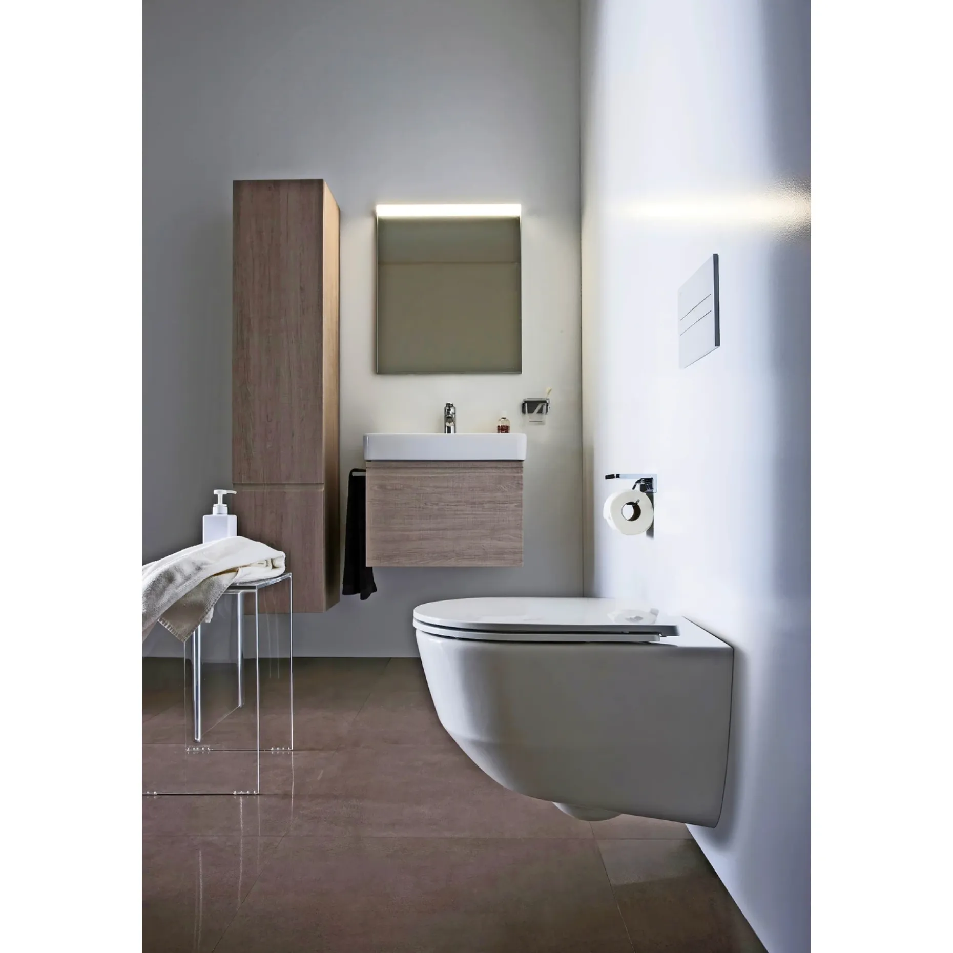 LAUFEN PRO UDEN SKYLLEKANT M/SÆDE VÆGHÆNGT TOILET