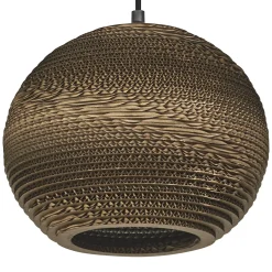 LEDVANCE DECOR CARDBOARD PENDEL BRUN 27,2 CM
