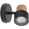 LEDVANCE DECOR CORK SPOTLAMPE SORT GU10 3,4W