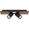 LEDVANCE DECOR MERCURY SPOTLAMPE TRÆ/SORT GU10 6,8W