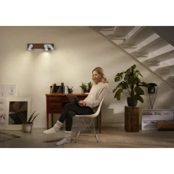 LEDVANCE DECOR MERCURY SPOTLAMPE TRÆ/HVID GU10 10,2W