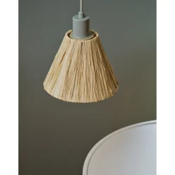 LEDVANCE DECOR RAFFIA GULVLAMPE BRUN/GRØN 21,3 CM