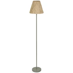 LEDVANCE DECOR RAFFIA GULVLAMPE BRUN/GRØN 34,8 CM