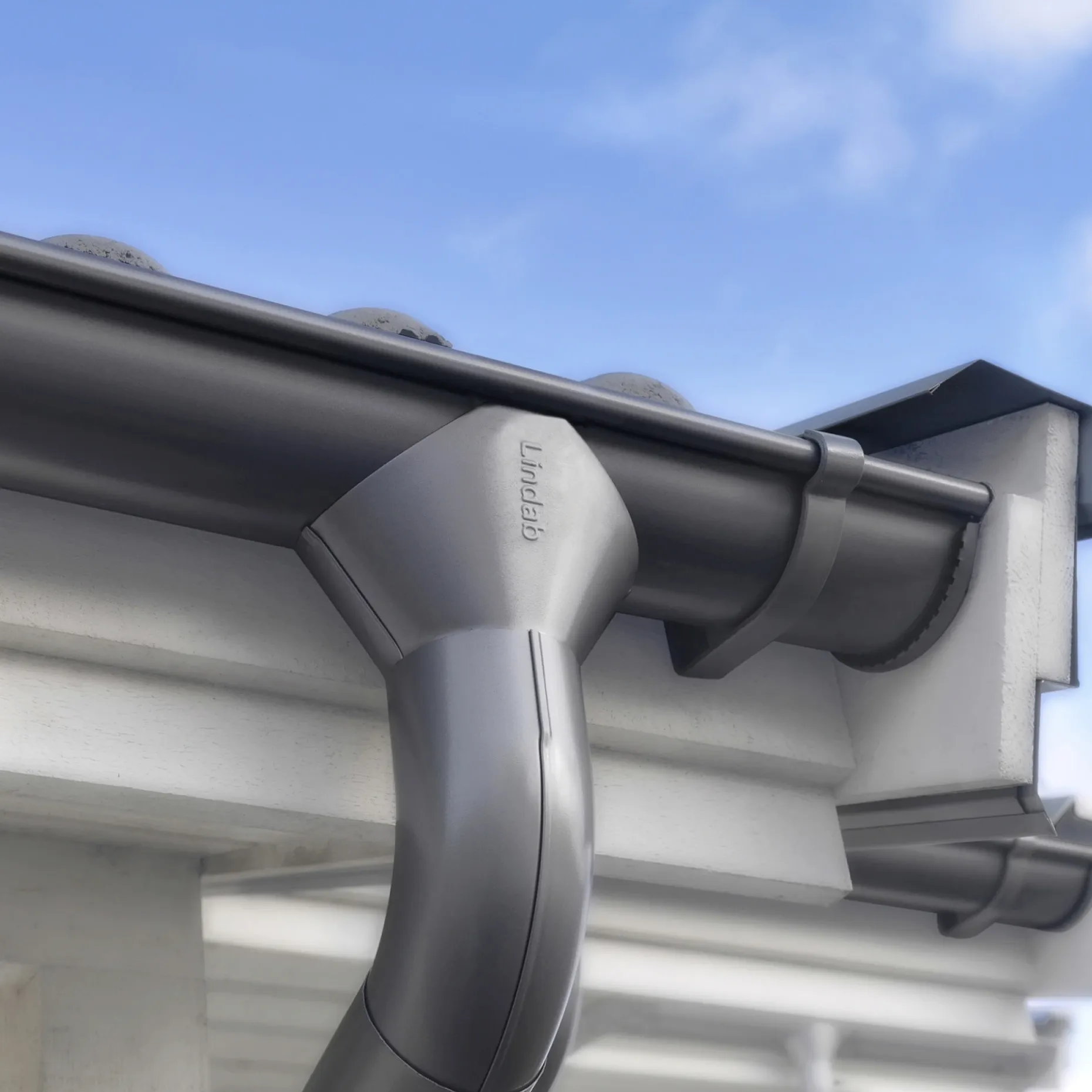 LINDAB RAINLINE R TAGRENDE 3000 MM STÅL MET. 045