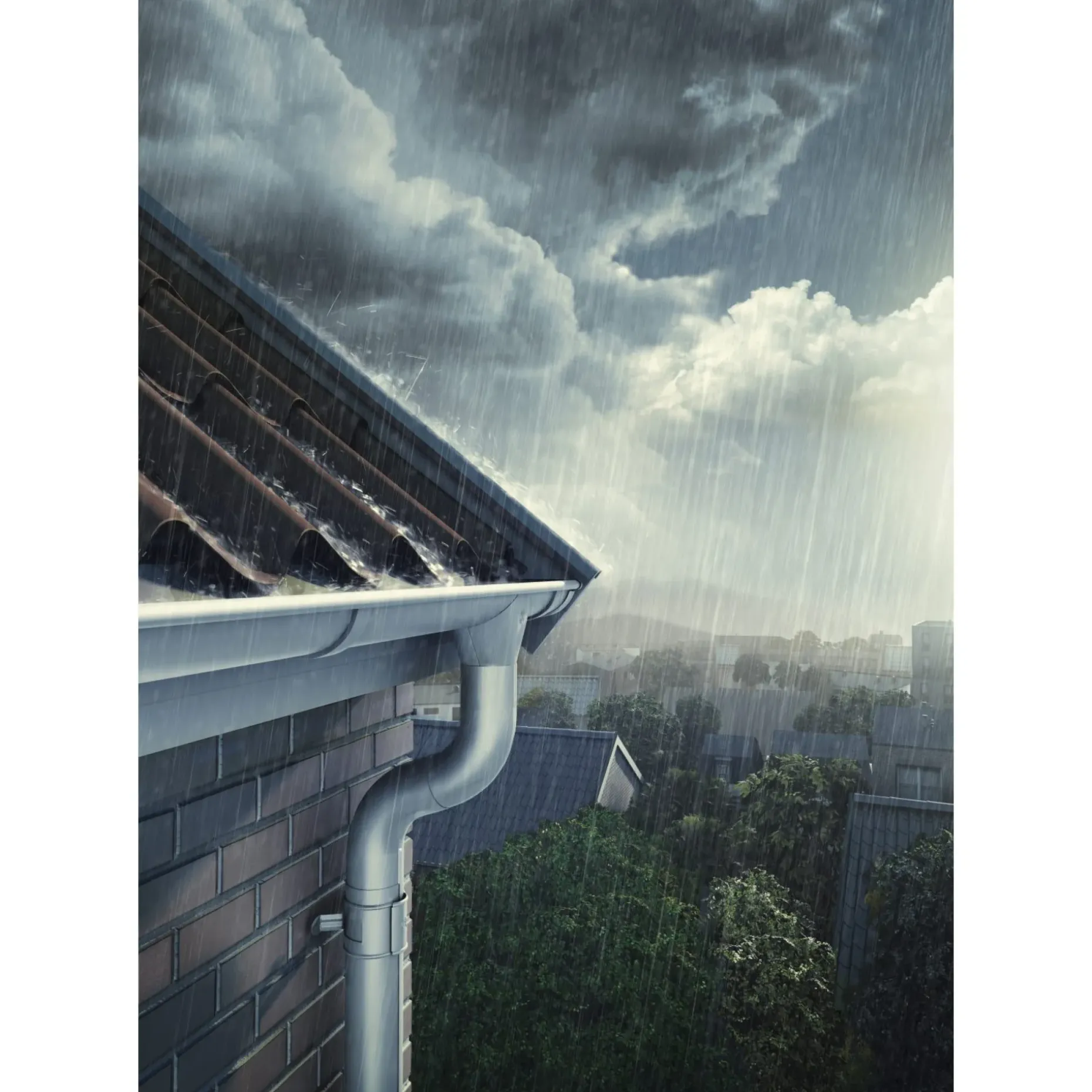 LINDAB RAINLINE R TAGRENDE 3000 MM STÅL MET. 045