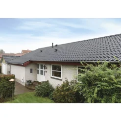 LINDAB TOPLINE 40 TAGPLADE SORT POLYESTER
