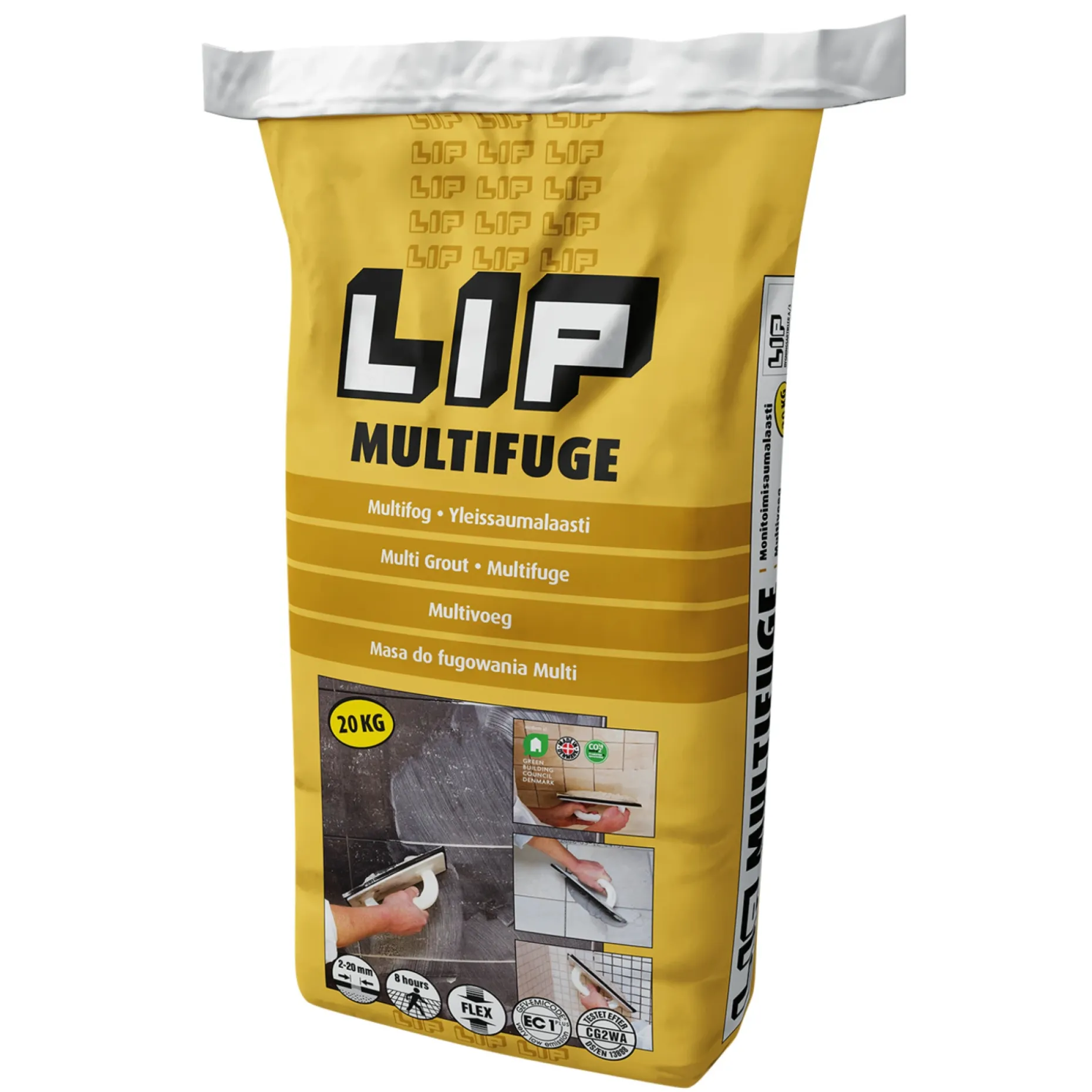 LIP MULTIFUGE 20 KG GRÅ