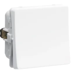 LK FUGA 1 MODUL ENKELT KRYDSNING AFBRYDER HVID