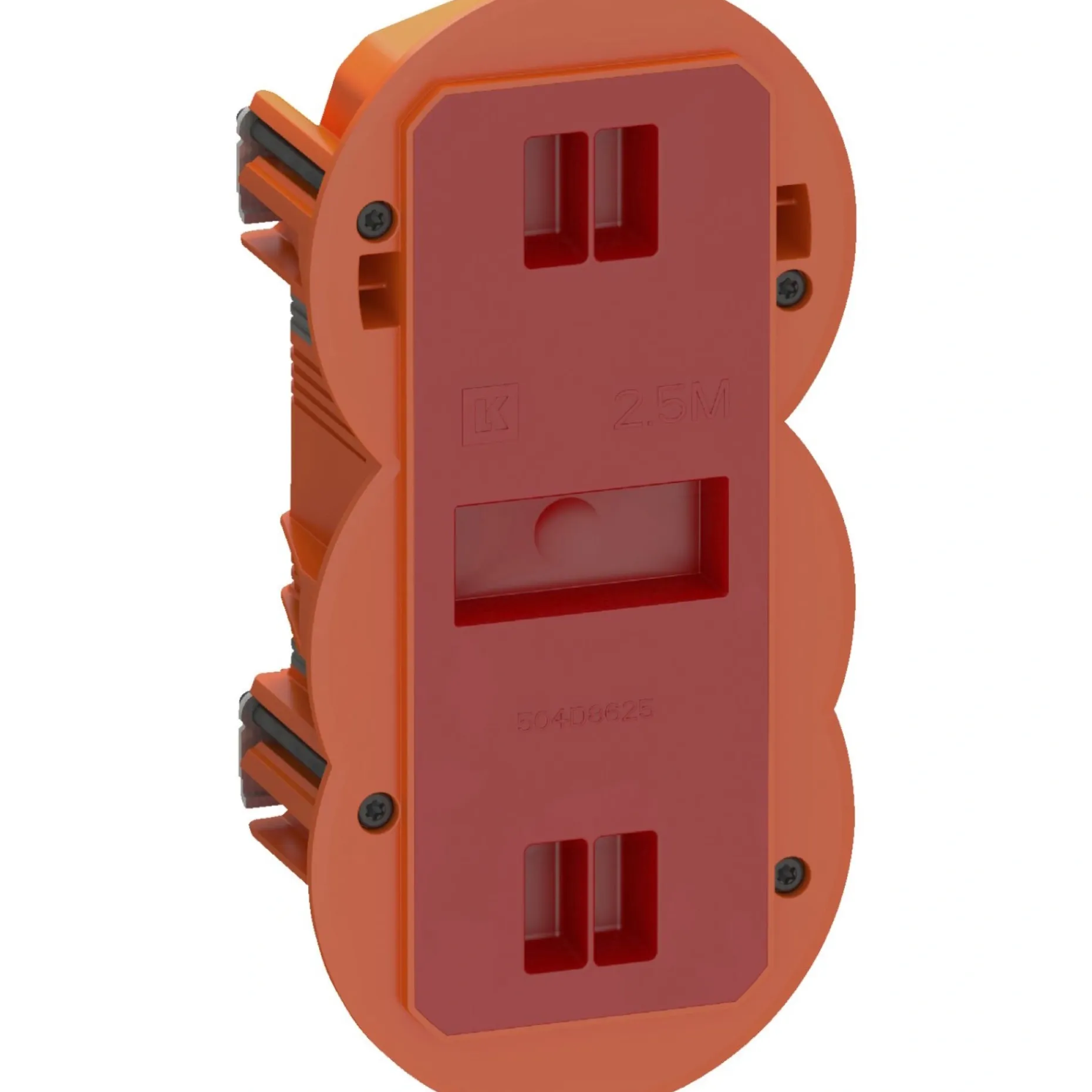 LK FUGA AIR SLIM 2 1/2 MODUL FORFRADÅSE MØRK ORANGE 2 2/1 M IP40 VINDTÆT