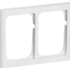 LK FUGA SOFTLINE 63 RAMME HVID 2 X 1 1/2 MODUL