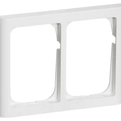 LK FUGA SOFTLINE 63 RAMME HVID 2 X 1 1/2 MODUL