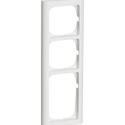 LK FUGA SOFTLINE 63 RAMME HVID 3 1/2 MODUL