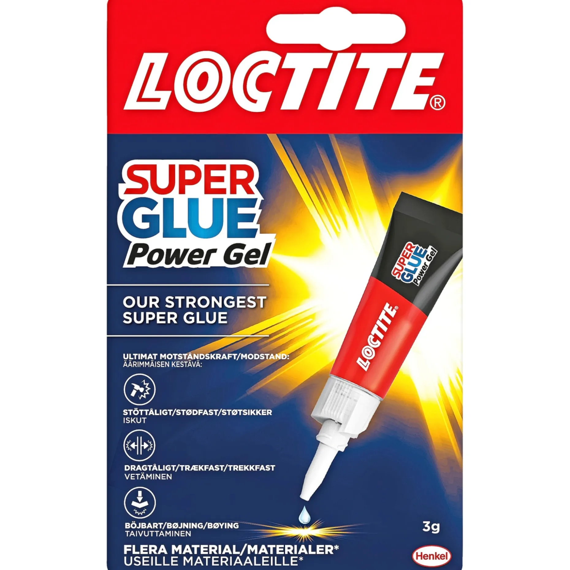 LOCTITE SUPER GLUE POWER FLEX SUPERLIM 3 G