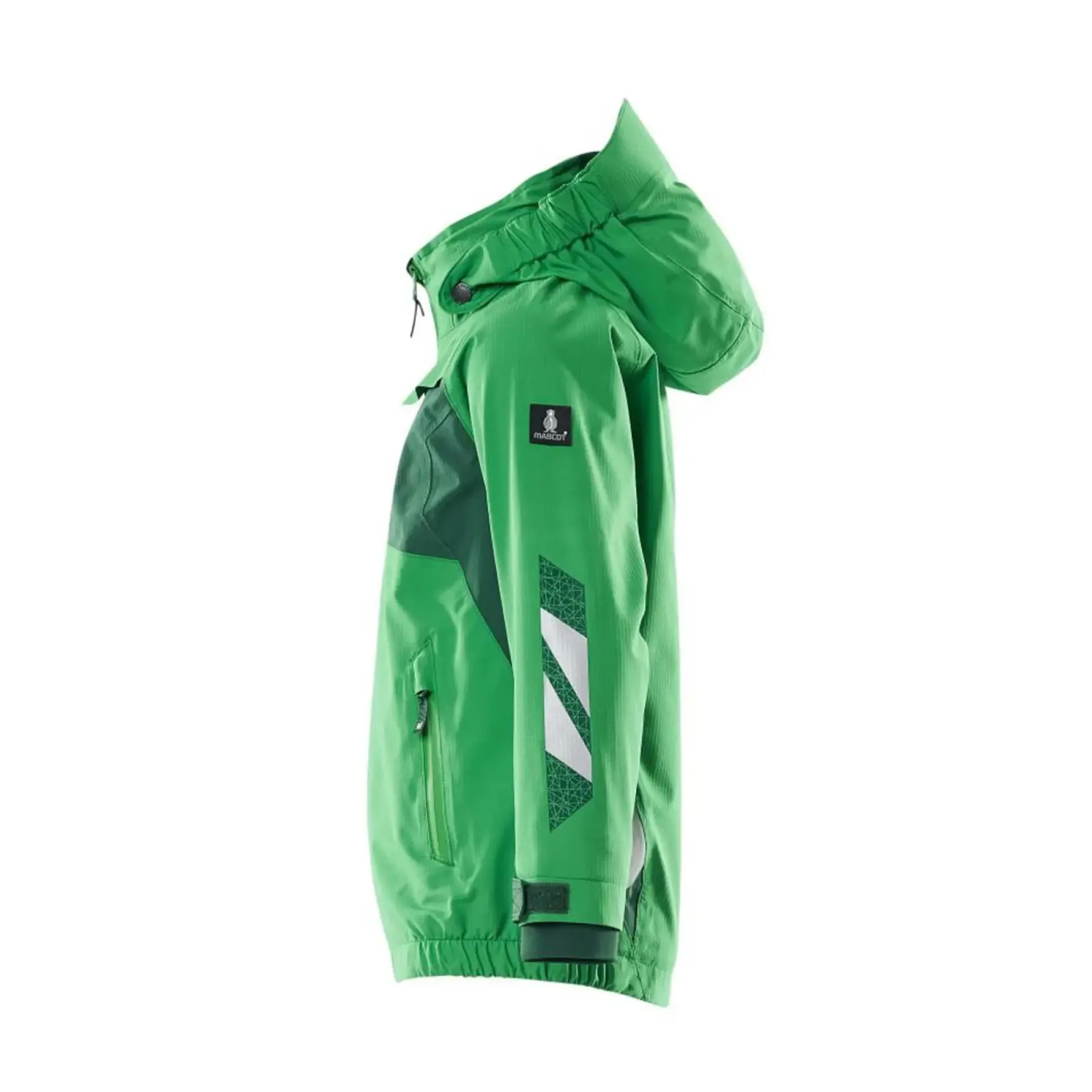 MASCOT ACCELERATE 18901 BØRNE-SOFTSHELL JAKKE 164 GRÆSGRØN/GRØN