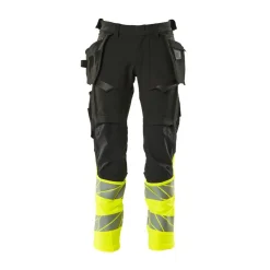 MASCOT ACCELERATE SAFE ARBEJDSBUKS 82C48 SORT/HI-VIS GUL