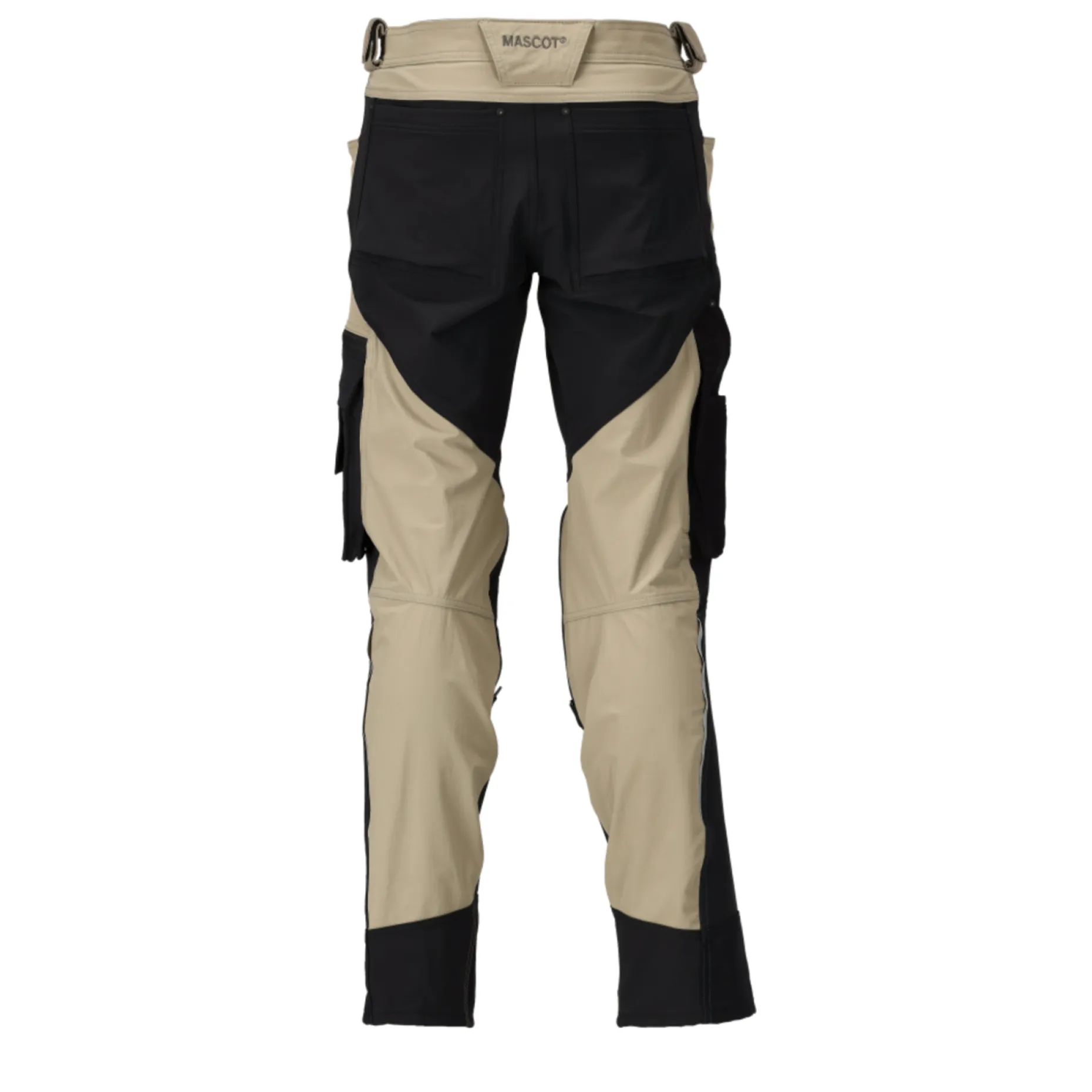 MASCOT ADVANCED 23179 BUKS MED KNÆLOMMER 90C60 LYS KAKI/SORT