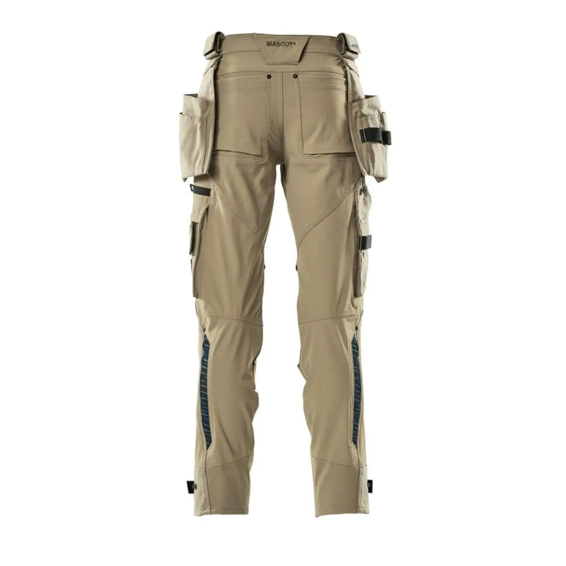MASCOT ADVANCED 17031 BUKS MED KNÆ- OG HÆNGELOMMER 82C58 LYS KHAKI