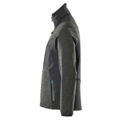 MASCOT ADVANCED 17105 STRIKCARDIGAN 3XL MOSGRØN/SORT