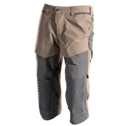 MASCOT CUSTOMIZED 22249 KNICKERS MED KNÆLOMMER C58 MØRK SAND/STENGRÅ