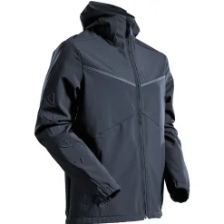 MASCOT CUSTOMIZED 22102 SOFTSHELLJAKKE M MØRK MARINE