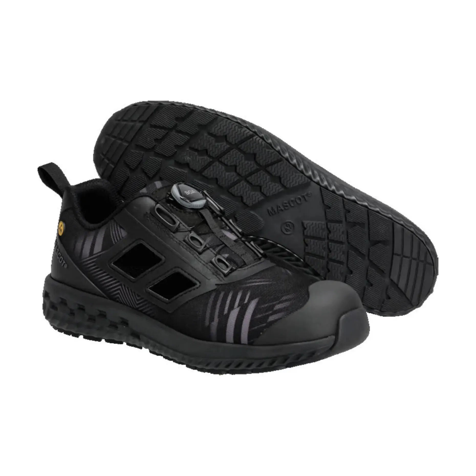 MASCOT FOOTWEAR CUSTOMIZED SIKKERHEDSSKO SORT 43