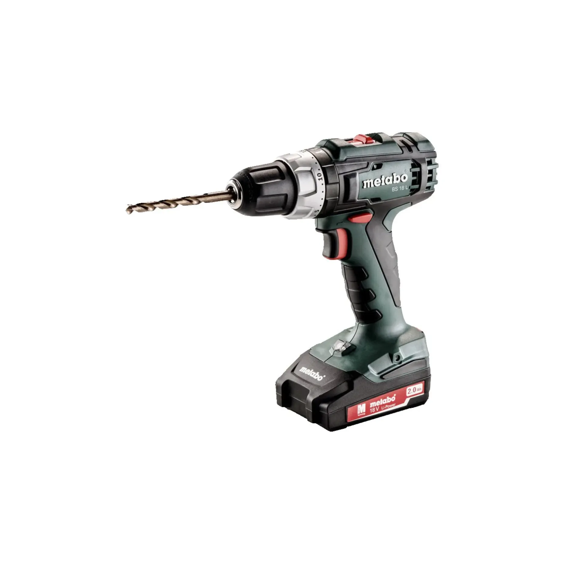 METABO BS 18 L 13 2X2,0 13 MM BORE-/SKRUEMASKINE AKKU MED BATTERI