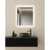 MILOBAD CL30 MED LED-LYS SPEJL 70X60