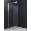 MILOBAD 80X190 BRUSEVÆG KLAR GLAS 80 CM