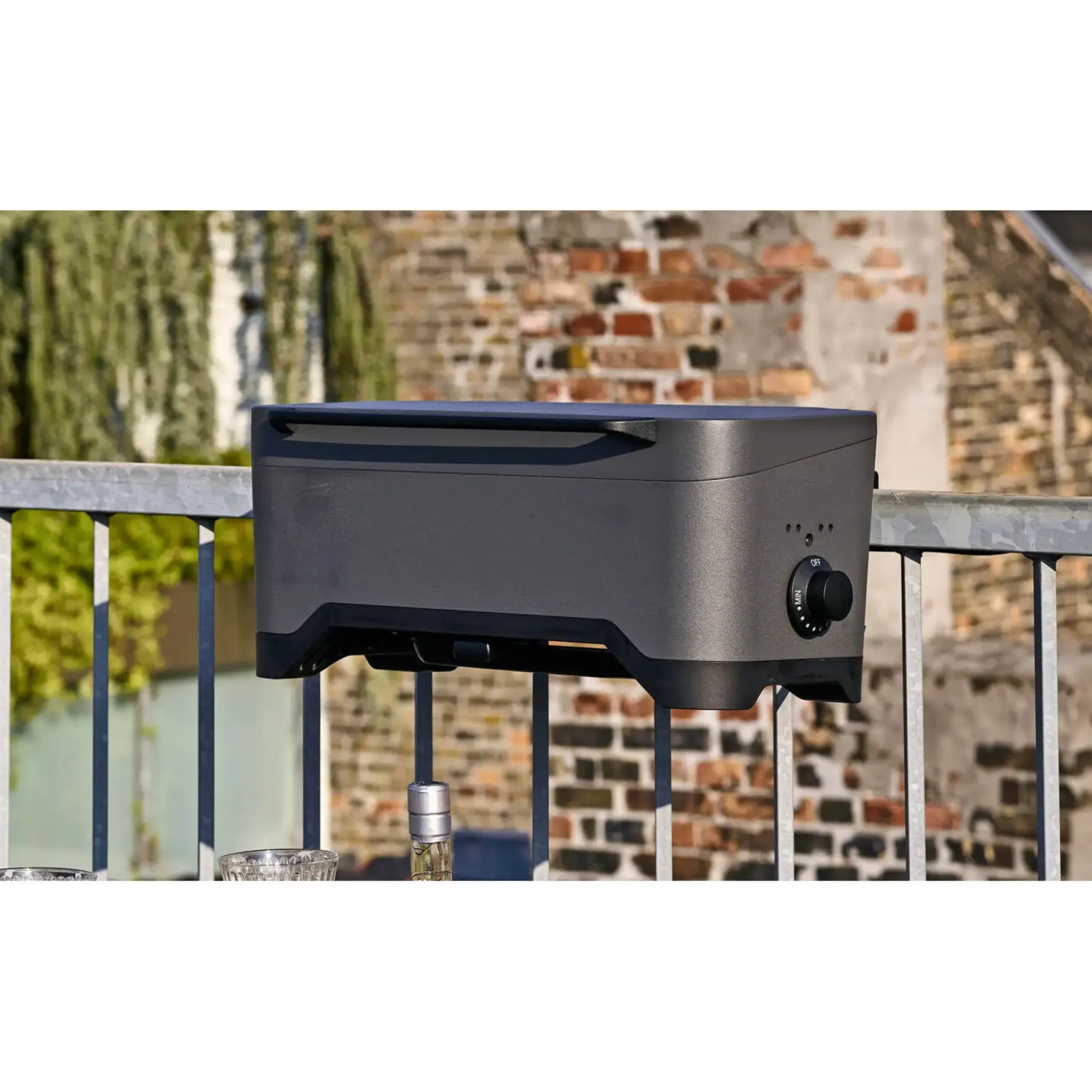 MORSØ OUTDOOR BALCONE ELGRILL ANTRACITGRÅ