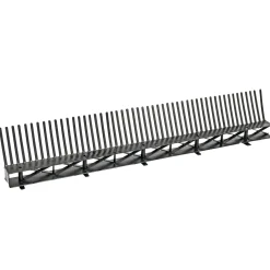 NORDLAND FUGLEGITTER SORT 60 MM X 1 M