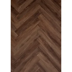 NOVEGO SILDEBEN SMOKED OAK VINYLGULV MØRKEBRUN