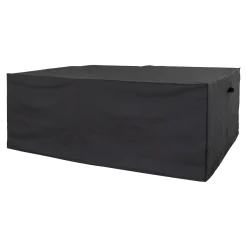 OUTRIUM BORD+4 STOLE OVERTRÆK SORT