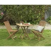 OUTRIUM JAVA/SYROS MED 2 STOLE CAFESÆT TEAK