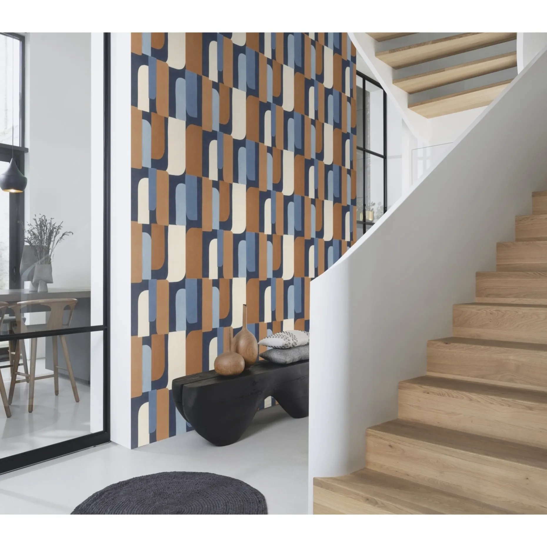 PARAISO 2026 GRAFISK MØNSTER TAPET 0,53X10,05 M