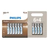 PHILIPS ALKALINE AAA BATTERI 10 STK/PAK