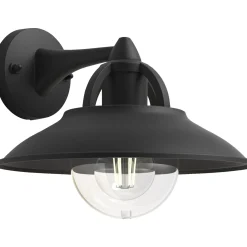 PHILIPS CORMORANT UDENDØRS VÆGLAMPE SORT 42W